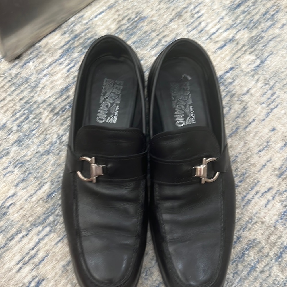 Ferragamo dress shoes.
